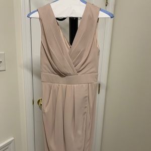 Wrap midi dress
